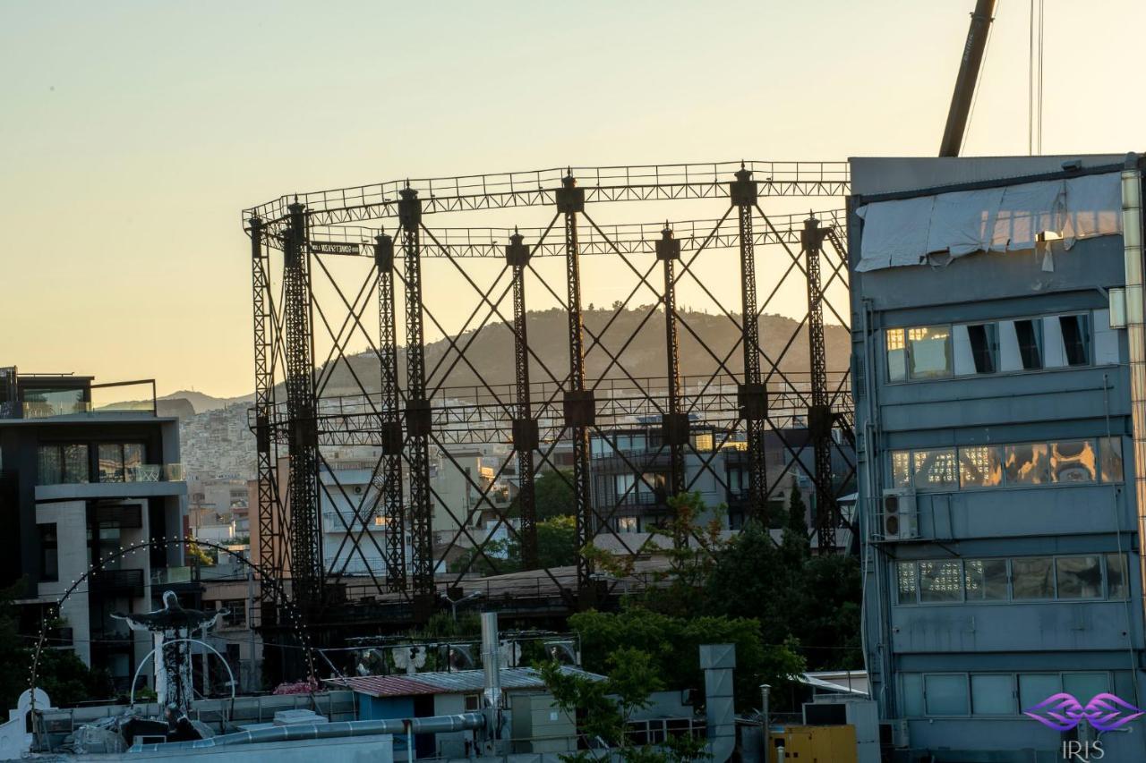Appartamento Luxury Penthouse With Acropolis View And Jacuzzi Atene Esterno foto