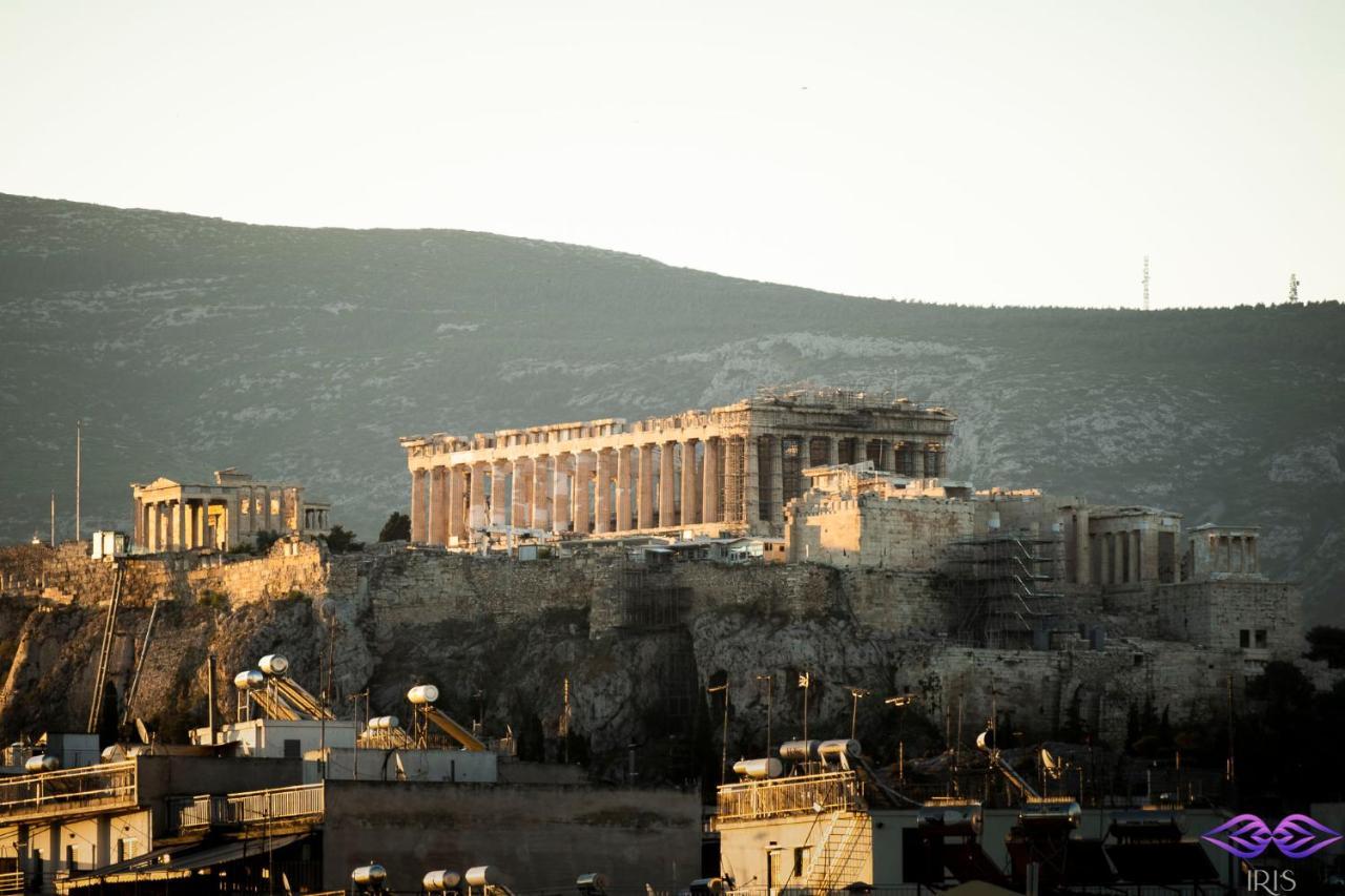 Appartamento Luxury Penthouse With Acropolis View And Jacuzzi Atene Esterno foto