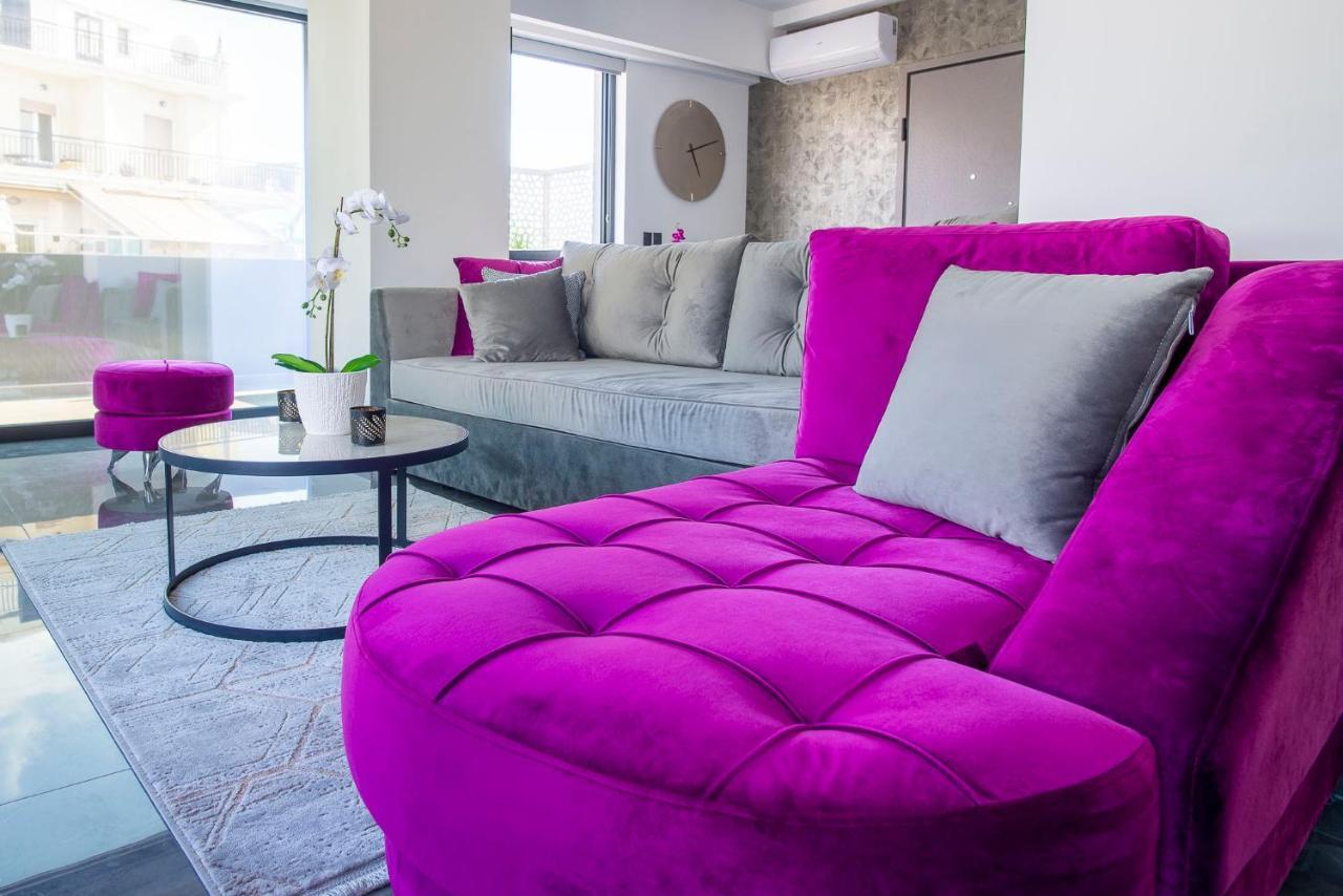 Appartamento Luxury Penthouse With Acropolis View And Jacuzzi Atene Esterno foto