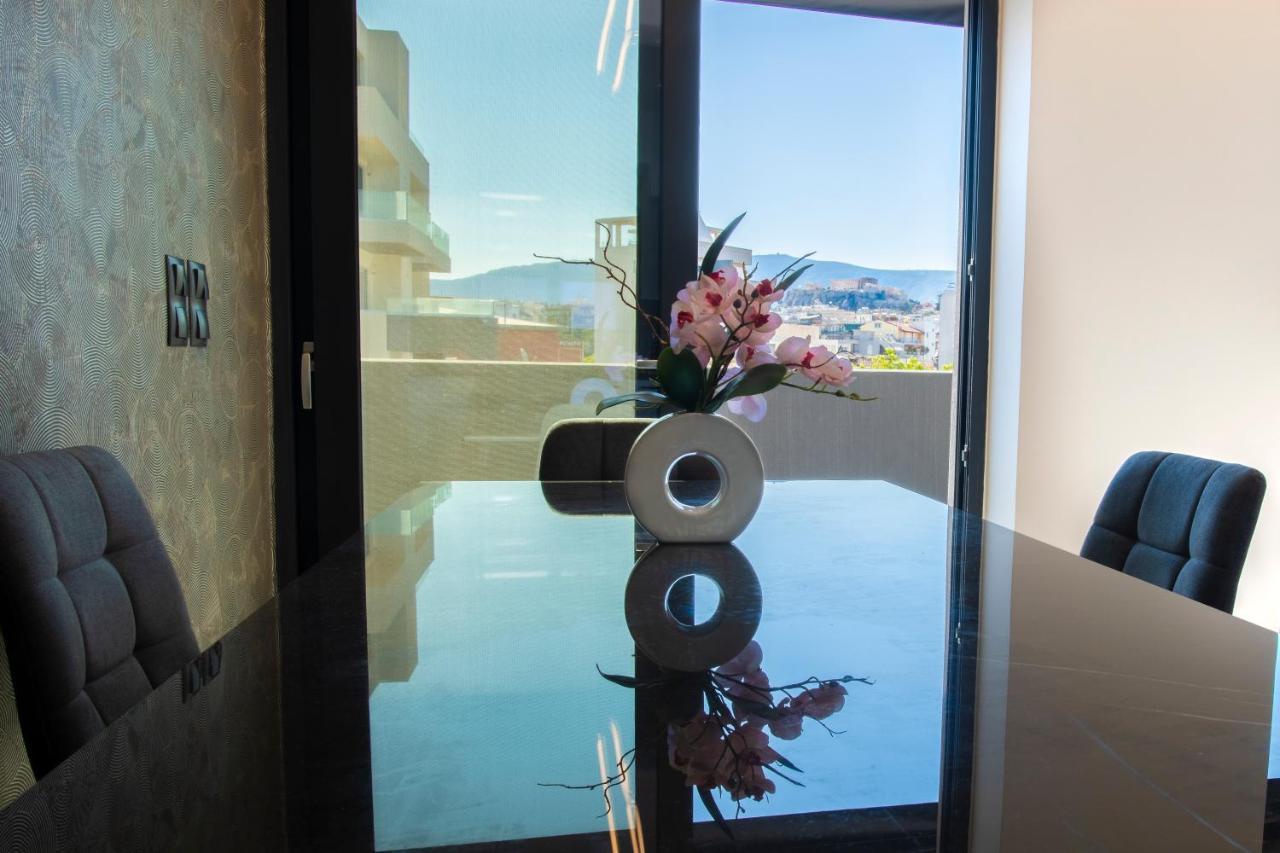 Appartamento Luxury Penthouse With Acropolis View And Jacuzzi Atene Esterno foto